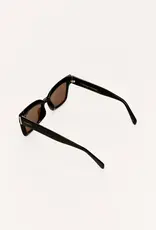 Z Supply Confidential Polished Black Brown Polarized