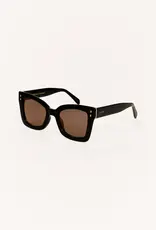 Z Supply Confidential Polished Black Brown Polarized