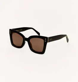 Z Supply Confidential Polished Black Brown Polarized