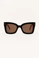Z Supply Confidential Polished Black Brown Polarized