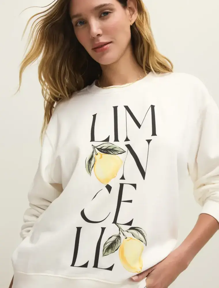 Z Supply Limon Boyfriend Sweatshirt