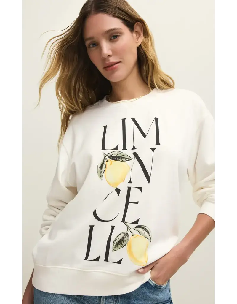 Z Supply Limon Boyfriend Sweatshirt