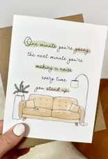 big moods New Noise Everytime I Stand Birthday Card