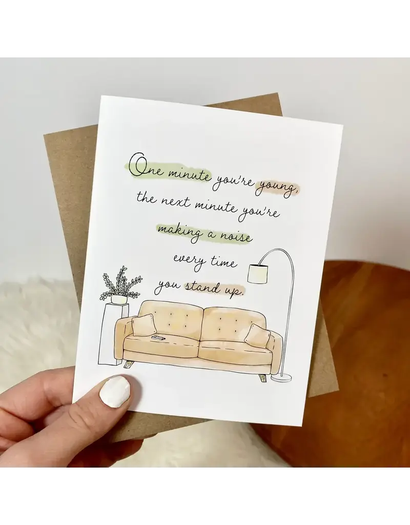 big moods New Noise Everytime I Stand Birthday Card