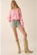 promesa The Landry Floral Sweater