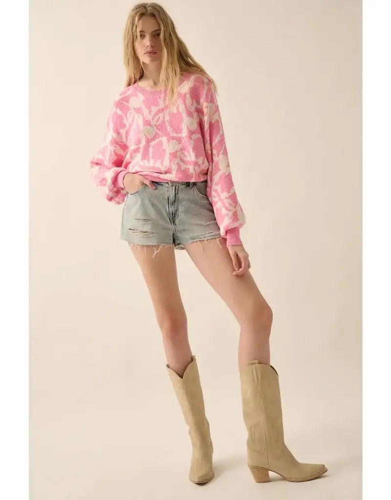 promesa The Landry Floral Sweater