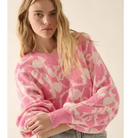 promesa The Landry Floral Sweater