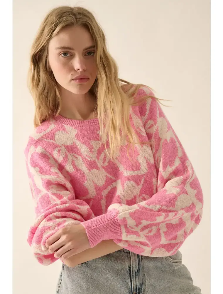 promesa The Landry Floral Sweater