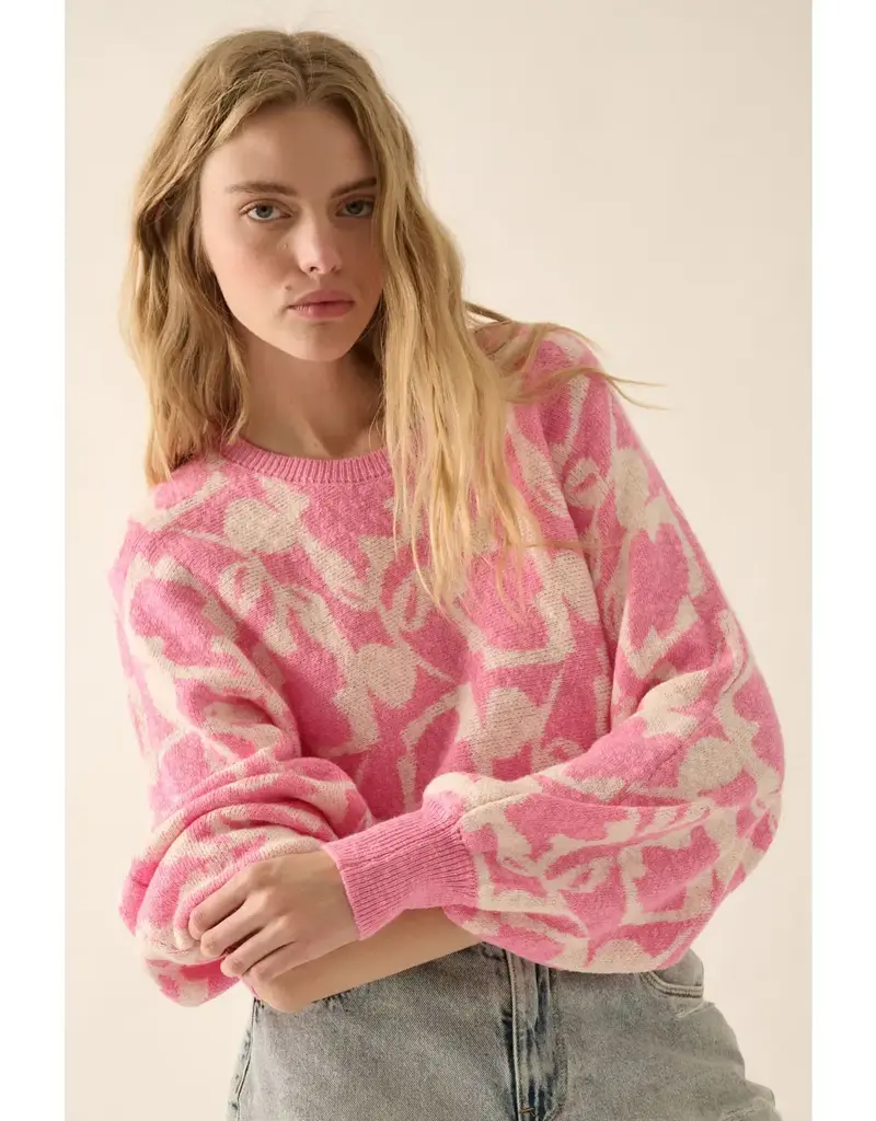 promesa The Landry Floral Sweater