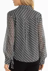 Liverpool Long Sleeve Collared Blouse