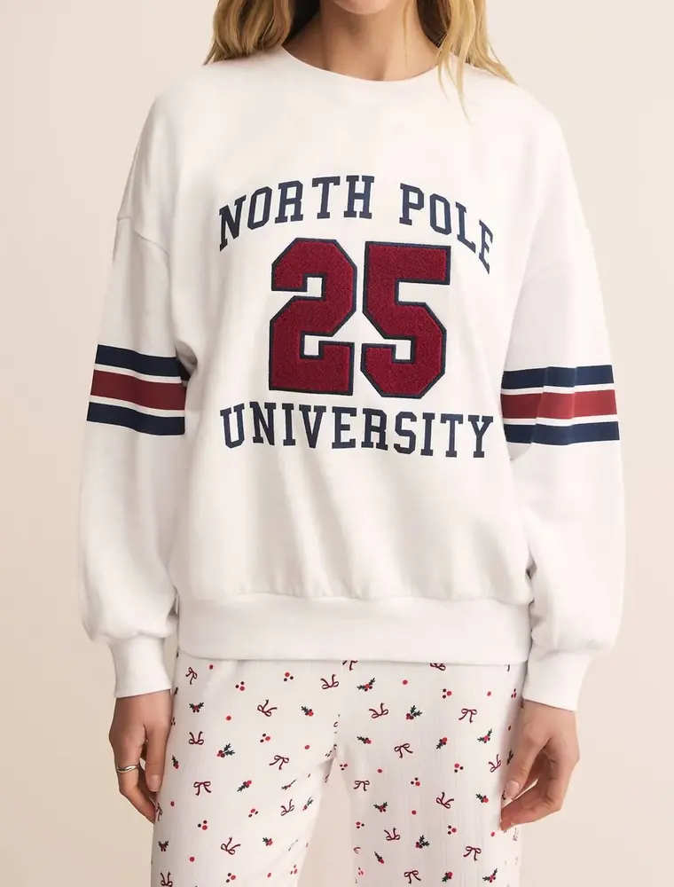 Z Lounge North Pole Sweatshirt in Size Small