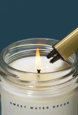 Sweet Water Decor Rechargeable Gold Lighter