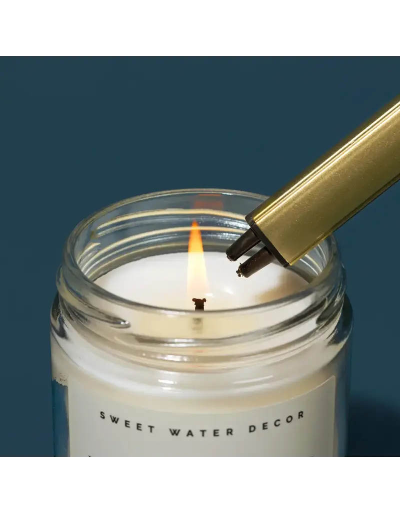 Sweet Water Decor Rechargeable Gold Lighter