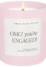 Sweet Water Decor OMG You're engaged Candle 15 oz.