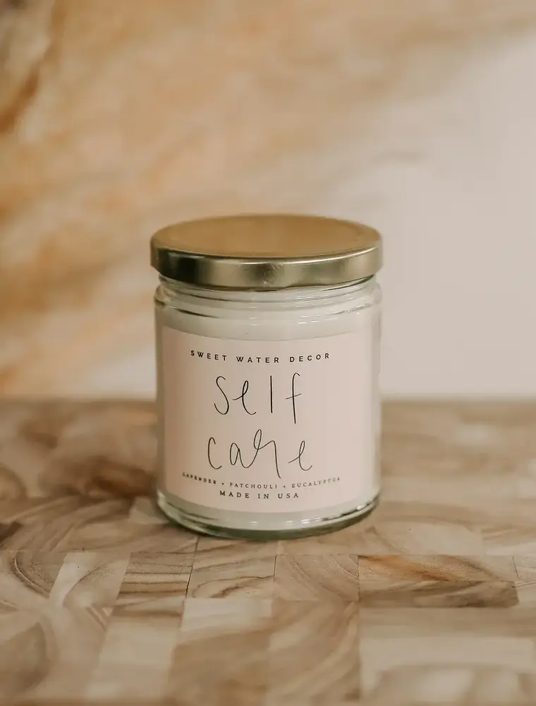 Sweet Water Decor Self Care 9 oz. Soy Candle