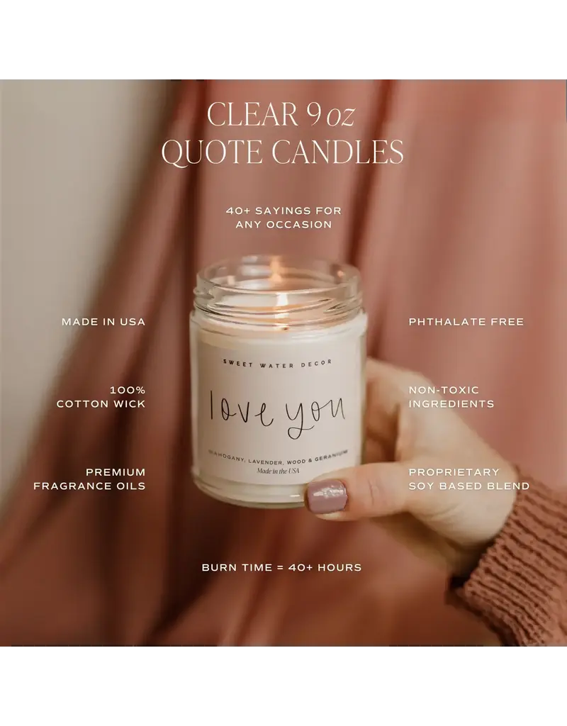 Sweet Water Decor Self Care 9 oz. Soy Candle