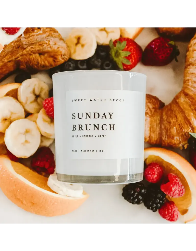 Sweet Water Decor Sunday Brunch 11 oz. Soy Candle