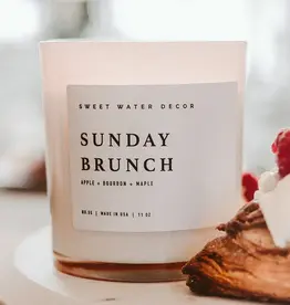 Sweet Water Decor Sunday Brunch 11 oz. Soy Candle