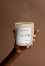 Sweet Water Decor Weekend 15 oz Soy Matte Candle