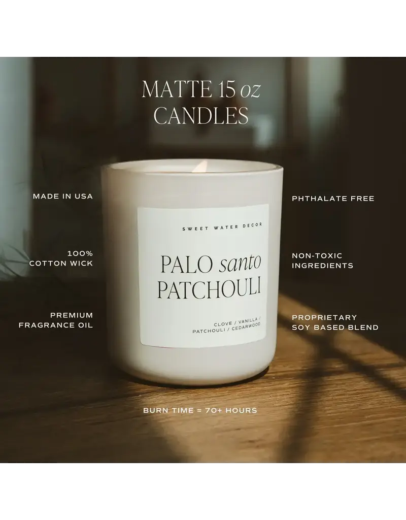 Sweet Water Decor Weekend 15 oz Soy Matte Candle