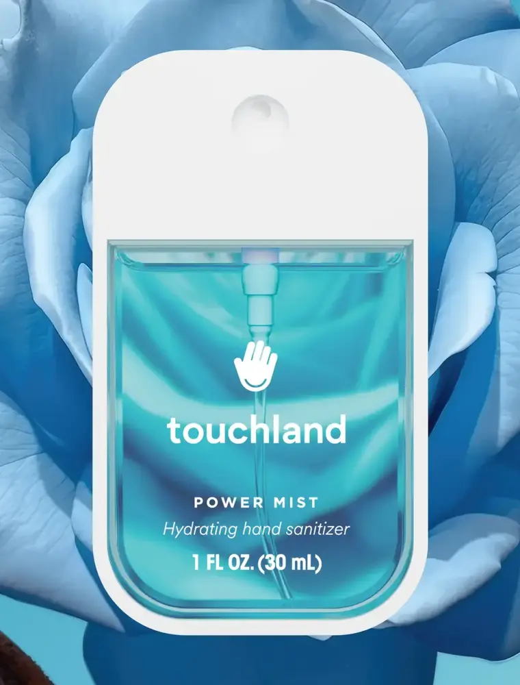 touchland Blue Sandalwood Power Mist Hydrating Hand Sanitizer