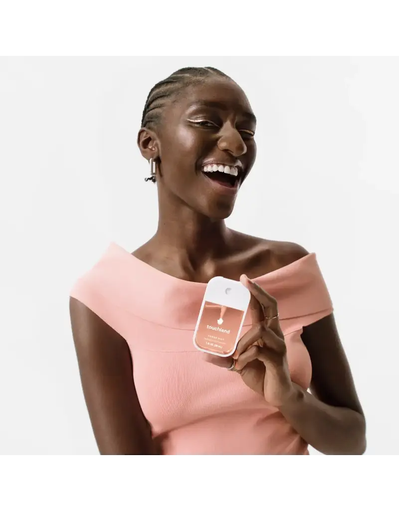 touchland Velvet Peach Power Mist Hydrating Hand Sanitizer