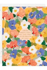 Seedlings Flower Power Congratulations Greeting Card