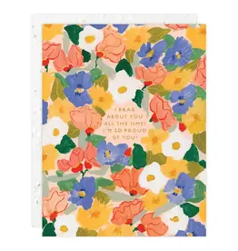 Seedlings Flower Power Congratulations Greeting Card