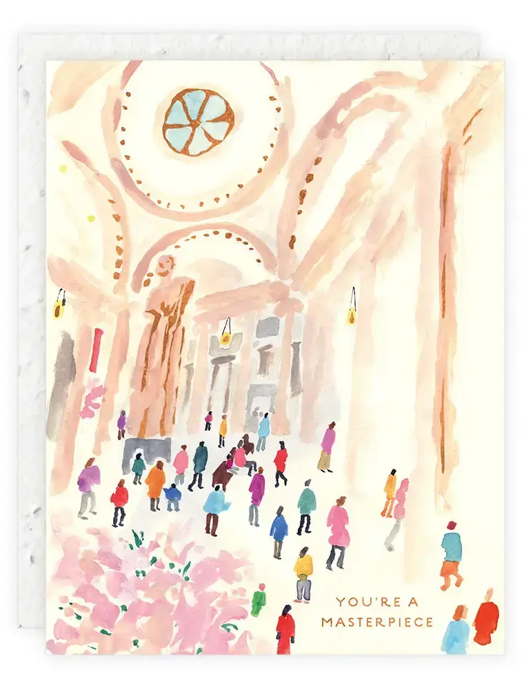 Seedlings You're a Masterpiece Birthday Greeting Card