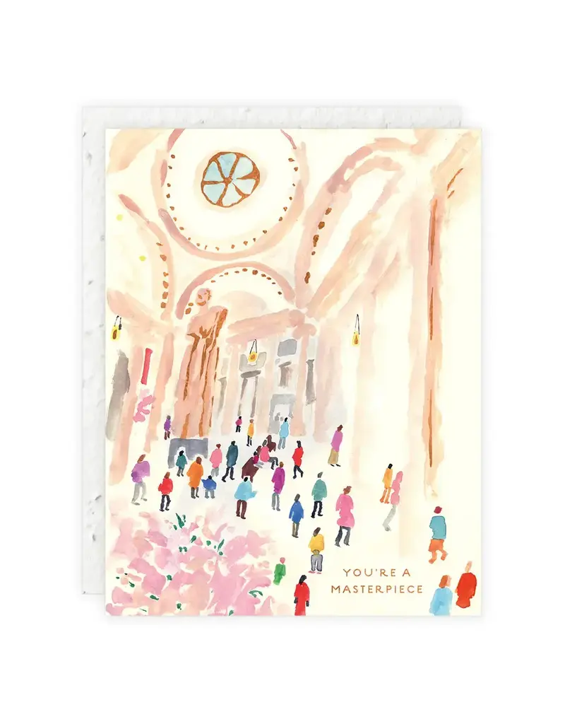 Seedlings You're a Masterpiece Birthday Greeting Card