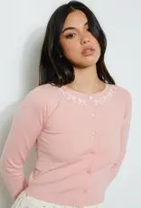 pg The Evan Embroidered Bow Cardigan