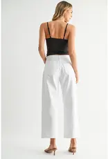 Just Black Denim Twisted Seam Barrel Jeans