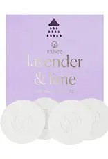 Musee Wholesale Lavender & Lime Shower Steamers