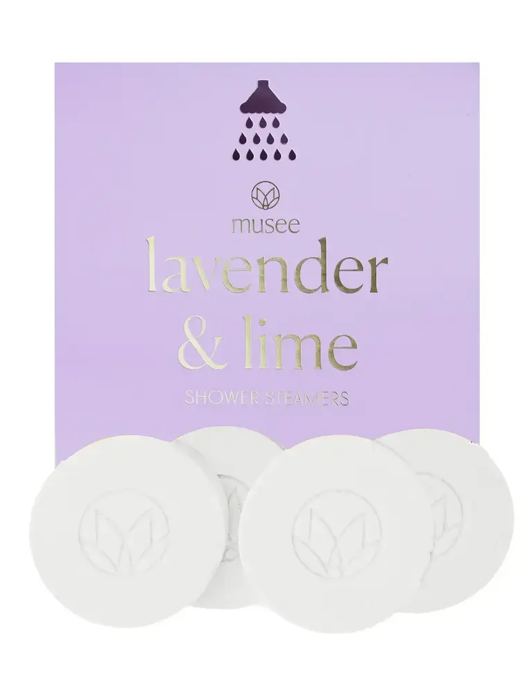 Musee Wholesale Lavender & Lime Shower Steamers