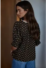 By Together The Leighton Polka Dot Blouse