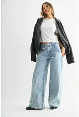 Just Black Denim Medium Wash Relaxed Straight