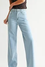 Just Black Denim Light Wash Palazzo Jeans