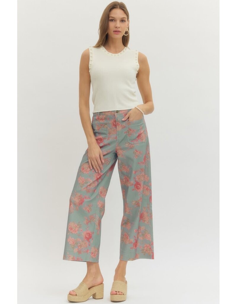 Entro Adore You Floral Pants