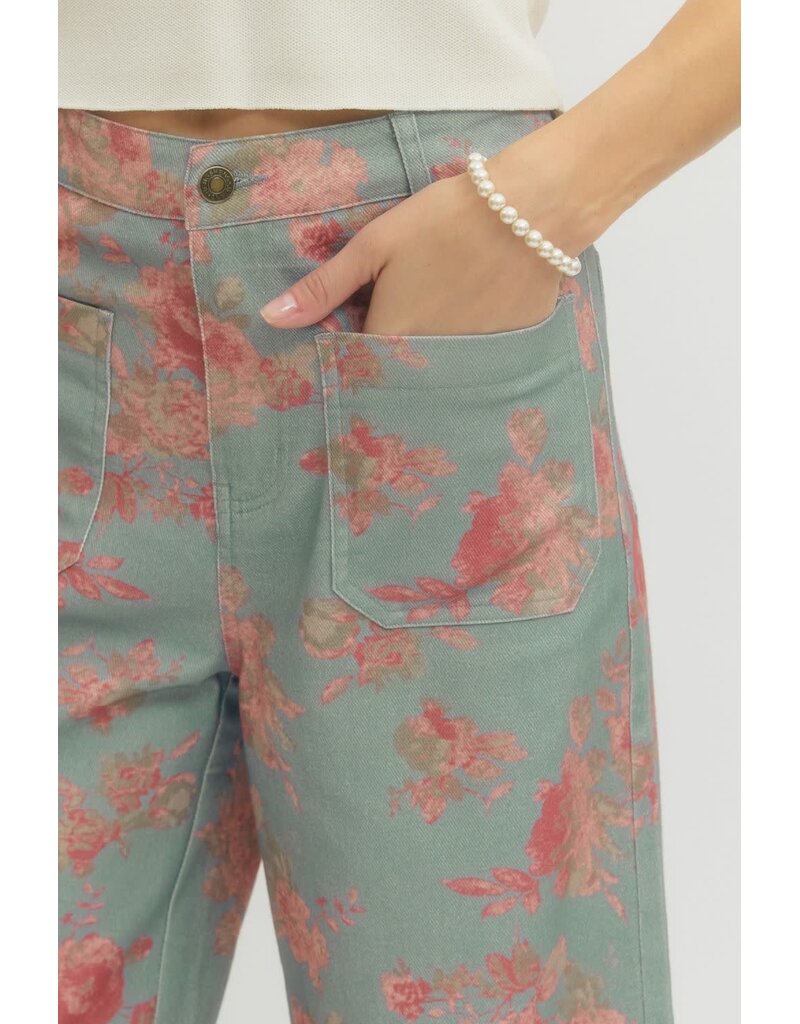 Entro Adore You Floral Pants