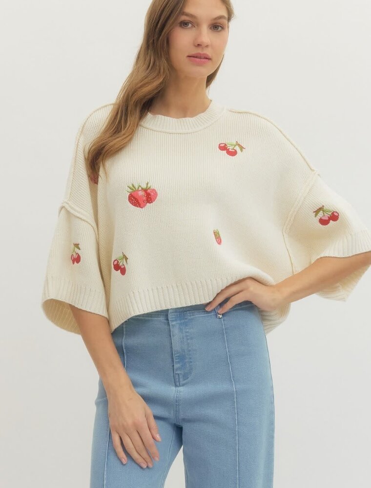 Entro Watermelon Sugar Sweater