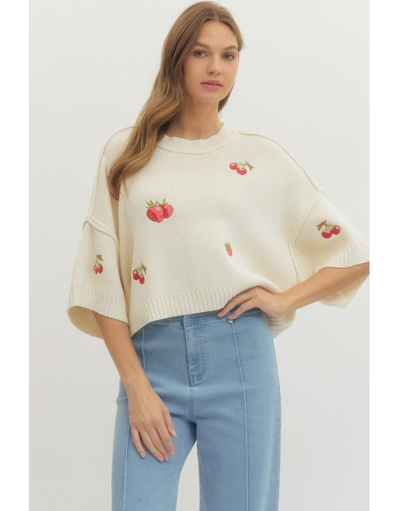 Entro Watermelon Sugar Sweater
