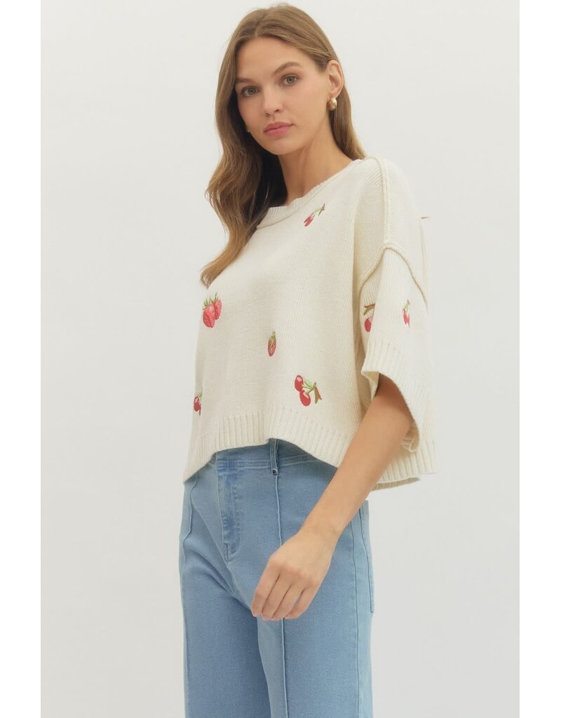 Entro Watermelon Sugar Sweater