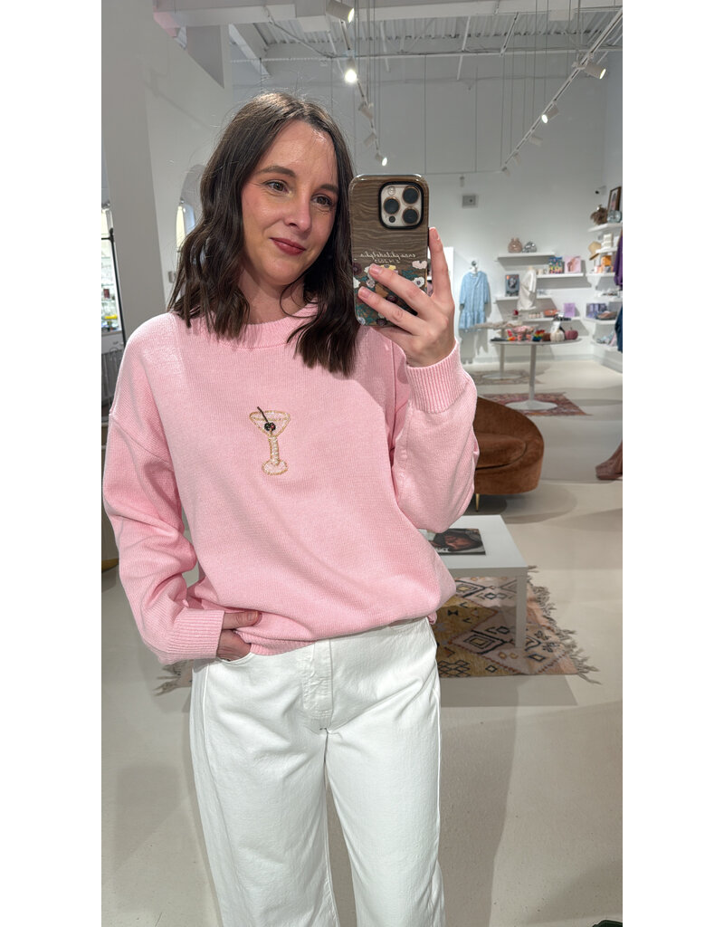 pg Sora Martini Beaded Sweater