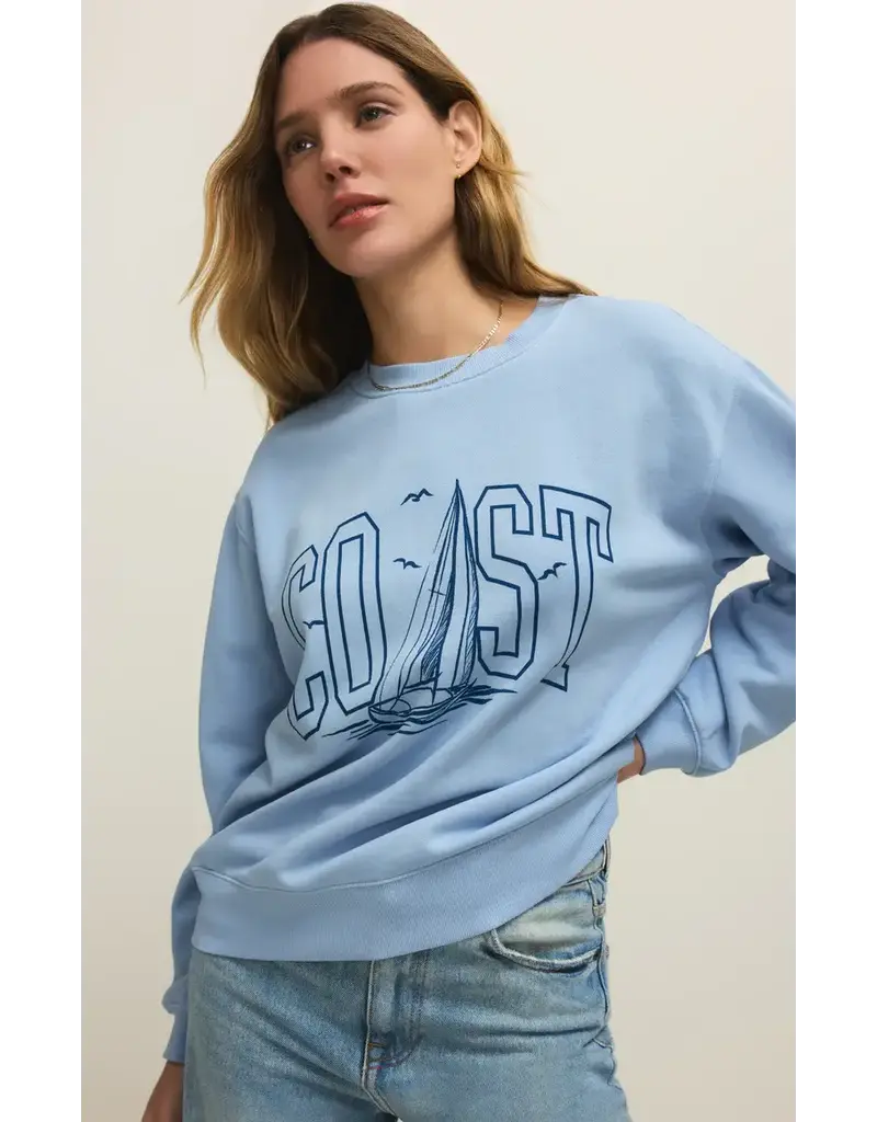 Z Supply Coast Boyfriend Sweatshirt