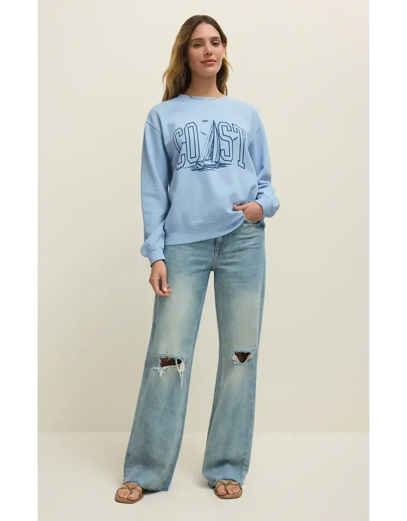 Z Supply Coast Boyfriend Sweatshirt