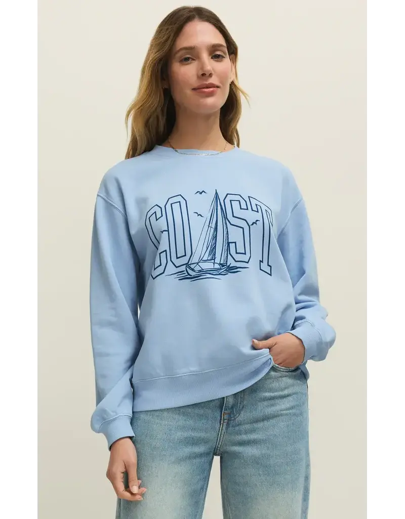 Z Supply Coast Boyfriend Sweatshirt