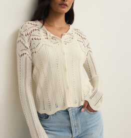Z Supply Alycia Crochet Sweater