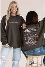 Girl Tribe Co. Plot Twist Enthusiast Crewneck