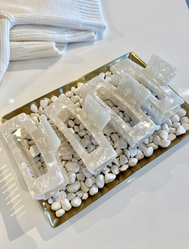 LoveLina Pearl Swirl Hair Clips