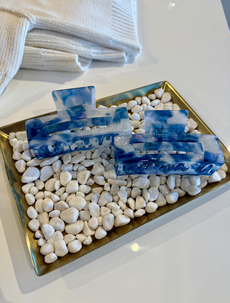 LoveLina Blue Cloud Hair Clip